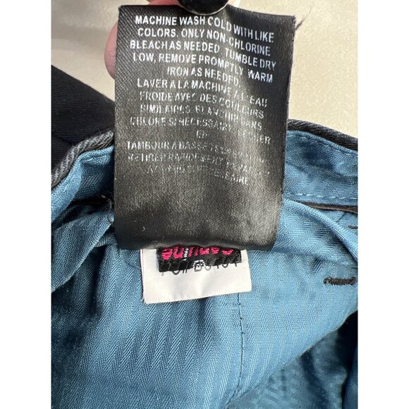 Volcom Corpo Frickin Modern Pants Mens 33 Straight Leg Black Cotton Blend Active - Picture 8 of 10